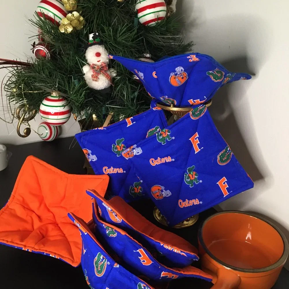 Florida Gators Tailgate Hot Bowl/Cup Holders. All handmade.